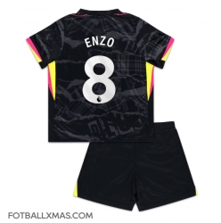 Chelsea Enzo Fernandez #8 Tredjedraktsett Barn 2024-25 Kortermet (+ Korte bukser)