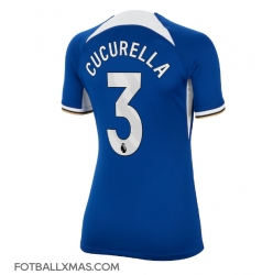 Chelsea Marc Cucurella #3 Hjemmedrakt Dame 2023-24 Kortermet