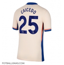 Chelsea Moises Caicedo #25 Bortedrakt 2024-25 Kortermet