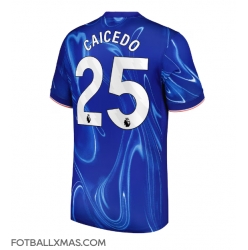 Chelsea Moises Caicedo #25 Hjemmedrakt 2024-25 Kortermet