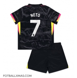 Chelsea Pedro Neto #7 Tredjedraktsett Barn 2024-25 Kortermet (+ Korte bukser)