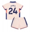 Chelsea Reece James #24 Bortedraktsett Barn 2024-25 Kortermet (+ Korte bukser)