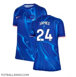 Chelsea Reece James #24 Hjemmedrakt Dame 2024-25 Kortermet