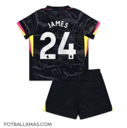 Chelsea Reece James #24 Tredjedraktsett Barn 2024-25 Kortermet (+ Korte bukser)