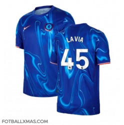 Chelsea Romeo Lavia #45 Hjemmedrakt 2024-25 Kortermet