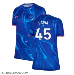 Chelsea Romeo Lavia #45 Hjemmedrakt Dame 2024-25 Kortermet