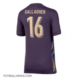 England Conor Gallagher #16 Bortedrakt Dame EM 2024 Kortermet