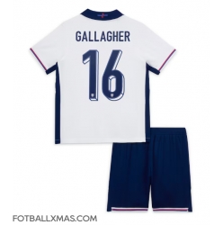 England Conor Gallagher #16 Hjemmedraktsett Barn EM 2024 Kortermet (+ Korte bukser)