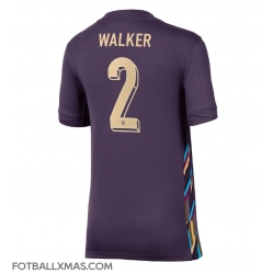 England Kyle Walker #2 Bortedrakt Dame EM 2024 Kortermet