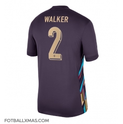 England Kyle Walker #2 Bortedrakt EM 2024 Kortermet