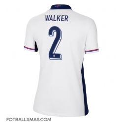 England Kyle Walker #2 Hjemmedrakt Dame EM 2024 Kortermet