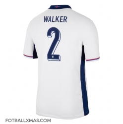 England Kyle Walker #2 Hjemmedrakt EM 2024 Kortermet