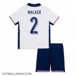 England Kyle Walker #2 Hjemmedraktsett Barn EM 2024 Kortermet (+ Korte bukser)