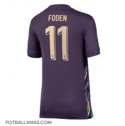 England Phil Foden #11 Bortedrakt Dame EM 2024 Kortermet