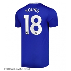 Everton Ashley Young #18 Hjemmedrakt 2024-25 Kortermet