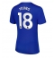 Everton Ashley Young #18 Hjemmedrakt Dame 2024-25 Kortermet