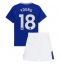 Everton Ashley Young #18 Hjemmedraktsett Barn 2024-25 Kortermet (+ Korte bukser)