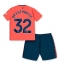 Everton Jarrad Branthwaite #32 Bortedraktsett Barn 2023-24 Kortermet (+ Korte bukser)