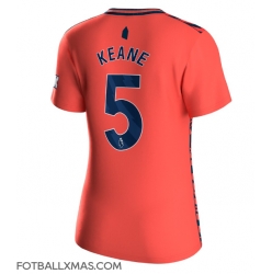 Everton Michael Keane #5 Bortedrakt Dame 2023-24 Kortermet