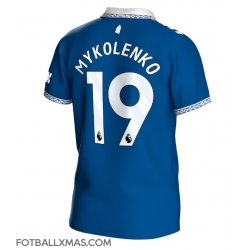 Everton Vitaliy Mykolenko #19 Hjemmedrakt 2023-24 Kortermet