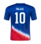 Forente Stater Christian Pulisic #10 Bortedrakt Copa America 2024 Kortermet