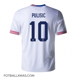 Forente Stater Christian Pulisic #10 Hjemmedrakt Copa America 2024 Kortermet