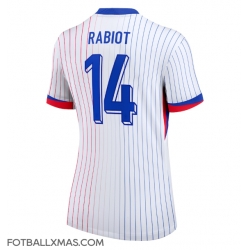 Frankrike Adrien Rabiot #14 Bortedrakt Dame EM 2024 Kortermet