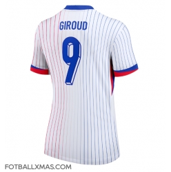 Frankrike Olivier Giroud #9 Bortedrakt Dame EM 2024 Kortermet