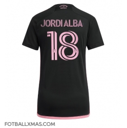 Inter Miami Jordi Alba #18 Bortedrakt Dame 2024-25 Kortermet