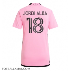 Inter Miami Jordi Alba #18 Hjemmedrakt Dame 2024-25 Kortermet