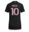 Inter Miami Lionel Messi #10 Bortedrakt Dame 2024-25 Kortermet