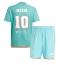 Inter Miami Lionel Messi #10 Tredjedraktsett Barn 2024-25 Kortermet (+ Korte bukser)