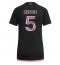 Inter Miami Sergio Busquets #5 Bortedrakt Dame 2024-25 Kortermet