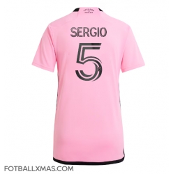 Inter Miami Sergio Busquets #5 Hjemmedrakt Dame 2024-25 Kortermet