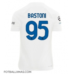 Inter Milan Alessandro Bastoni #95 Bortedrakt 2023-24 Kortermet