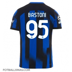 Inter Milan Alessandro Bastoni #95 Hjemmedrakt 2023-24 Kortermet