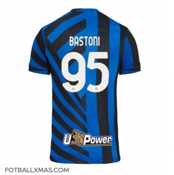 Inter Milan Alessandro Bastoni #95 Hjemmedrakt 2024-25 Kortermet