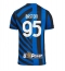 Inter Milan Alessandro Bastoni #95 Hjemmedrakt 2024-25 Kortermet