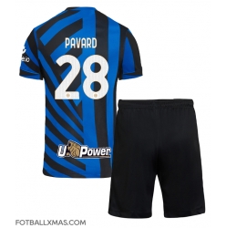 Inter Milan Benjamin Pavard #28 Hjemmedraktsett Barn 2024-25 Kortermet (+ Korte bukser)