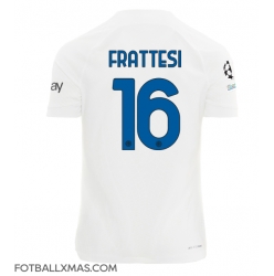 Inter Milan Davide Frattesi #16 Bortedrakt 2023-24 Kortermet