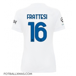 Inter Milan Davide Frattesi #16 Bortedrakt Dame 2023-24 Kortermet