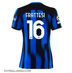 Inter Milan Davide Frattesi #16 Hjemmedrakt Dame 2023-24 Kortermet