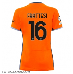 Inter Milan Davide Frattesi #16 Tredjedrakt Dame 2023-24 Kortermet