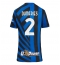 Inter Milan Denzel Dumfries #2 Hjemmedrakt Dame 2024-25 Kortermet