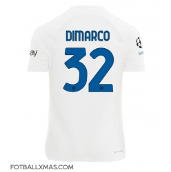 Inter Milan Federico Dimarco #32 Bortedrakt 2023-24 Kortermet