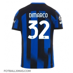 Inter Milan Federico Dimarco #32 Hjemmedrakt 2023-24 Kortermet