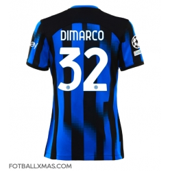 Inter Milan Federico Dimarco #32 Hjemmedrakt Dame 2023-24 Kortermet