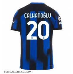 Inter Milan Hakan Calhanoglu #20 Hjemmedrakt 2023-24 Kortermet