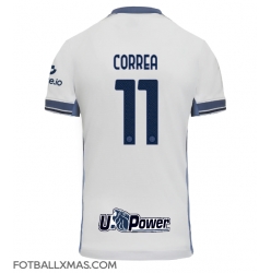 Inter Milan Joaquin Correa #11 Bortedrakt 2024-25 Kortermet