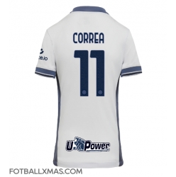 Inter Milan Joaquin Correa #11 Bortedrakt Dame 2024-25 Kortermet